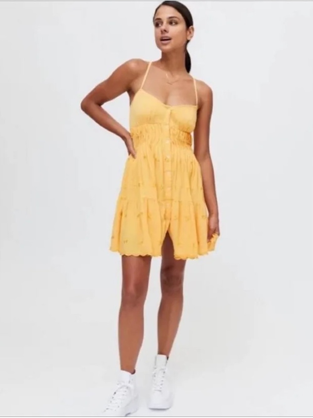 Urban Outfitters Sandy Strappy Back Mini Dress